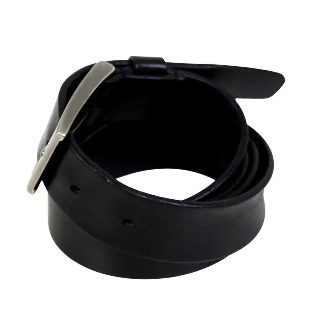 Joseph Abboud BLACK GENUINE LEATHER 1 1/4